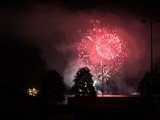 Sommerfest-Feuerwerk