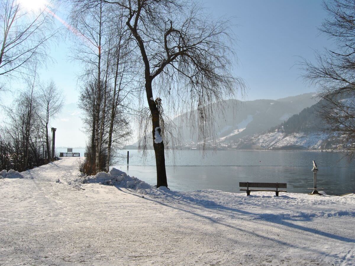 Gehweg am See - 100m entfernt