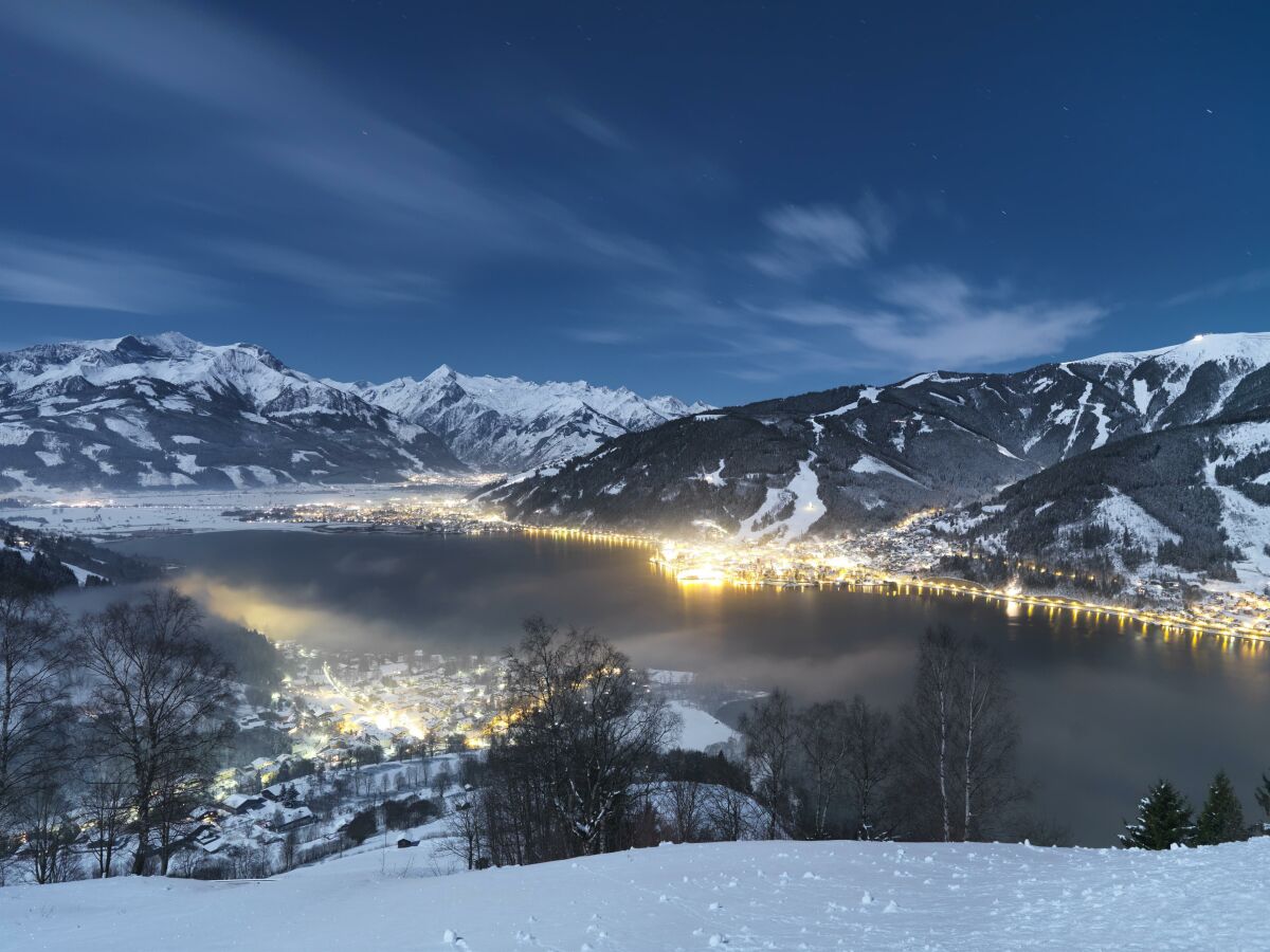 Zell am See bei Nacht