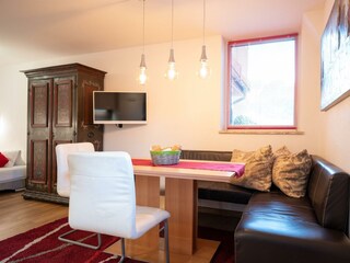 Essbereich mit Panoramafenster