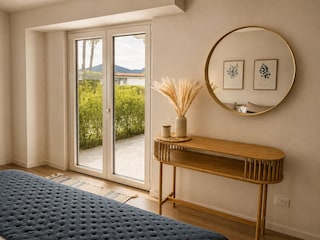 Ausblick Schlafzimmer