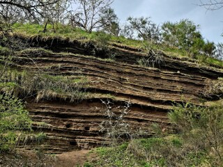 Sedimentwand Lavakaul