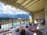 Terrace with lake view