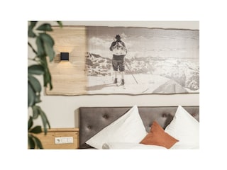 Doppelzimmer Nr. 43 Bett