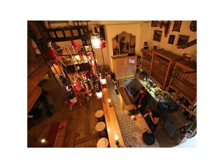 Montana Alm Bar von oben