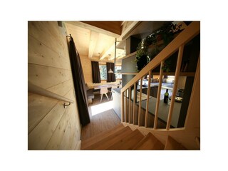 Chalet Treppe Essbereich/Küche
