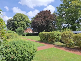 Blick auf die Parkanlage