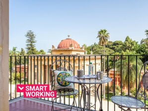 Appartement Een balkon met uitzicht op de Botanische Tuin - Palermo - image1