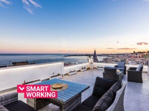 Apartamento Casa Azzurra con Vista al Mar y Terraza - Jardines de Naxos - image1