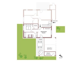 Apartamento de vacaciones Lohme Plano de planta 25