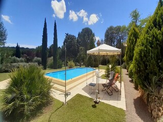 Casa de vacaciones Puisserguier Grabación al aire libre 12