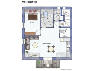 Apartamento de vacaciones Greetsiel Plano de planta 21