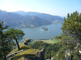 Blick vom Jägersteig auf den Schliersee