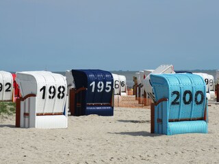 Strandkörbe am Meer