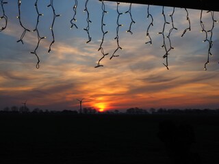 Sonnenuntergang vom WZ aus gesehen