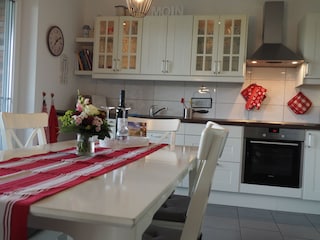 Küche mit voller Ausstattung