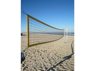 Beachvolleyball am Strand