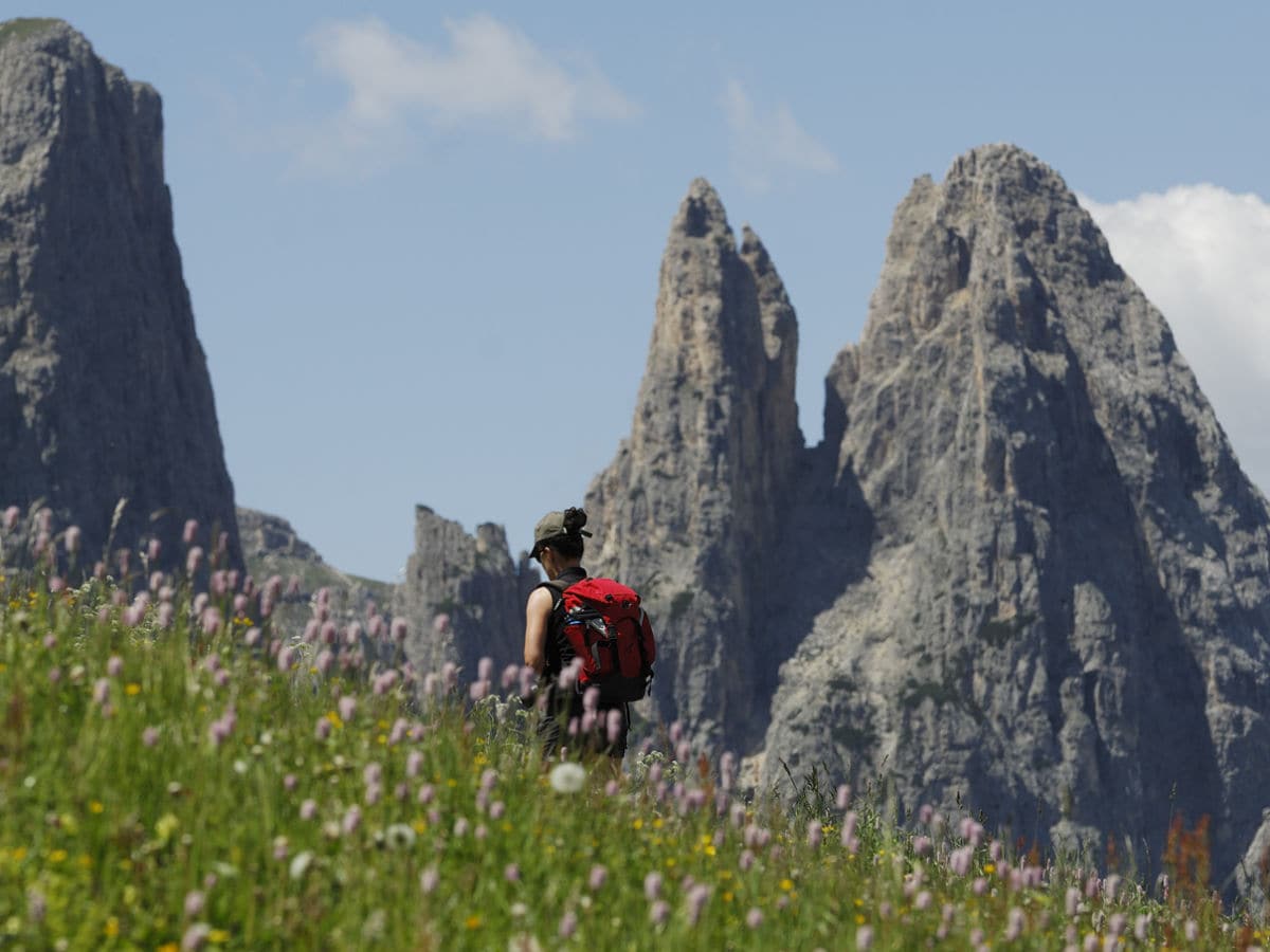 Wandern auf der Seiseralm