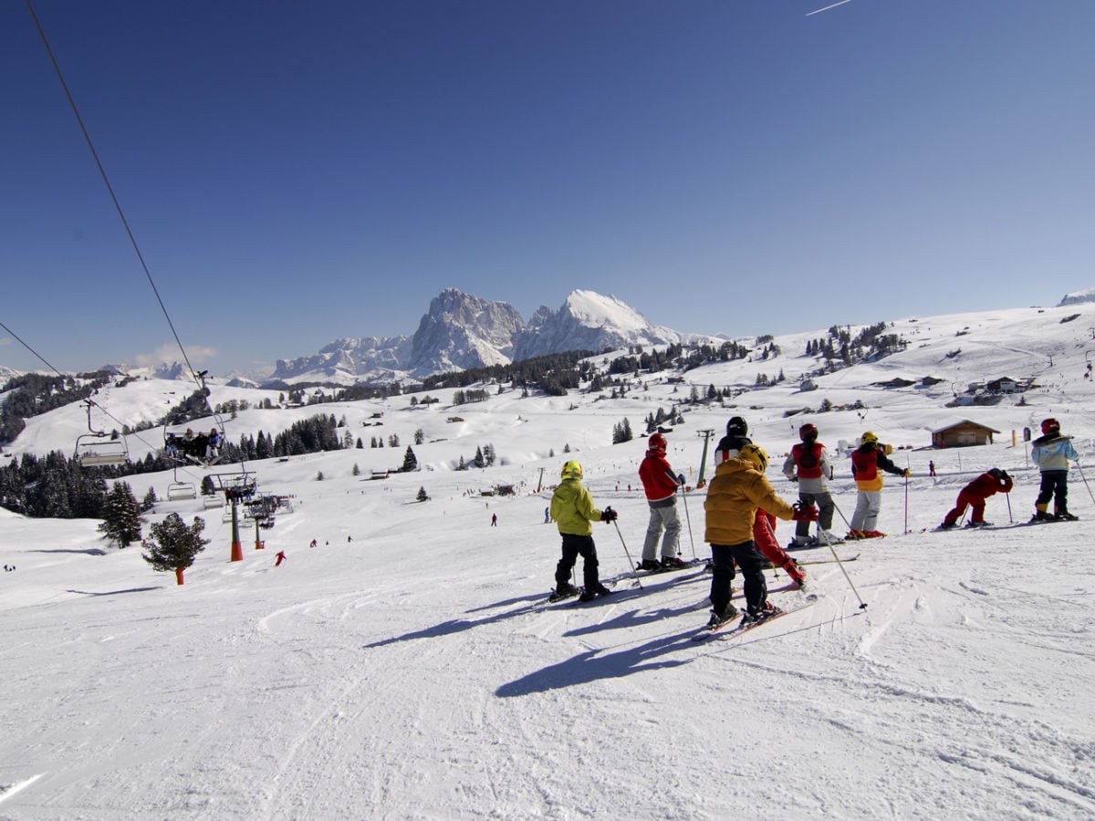 Skivergnügen auf der Seiseralm