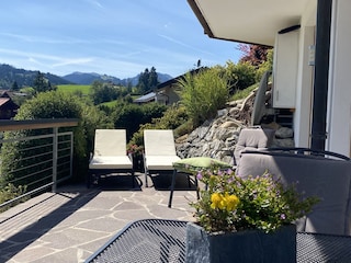 Großzügige Terrasse