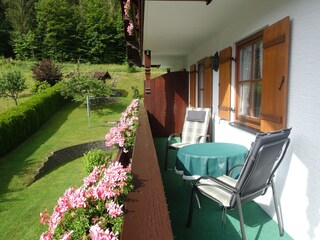 Balkon der Fewo