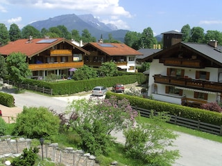 Blick vom Balkon