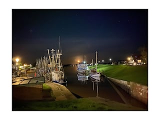Abend am Hafen