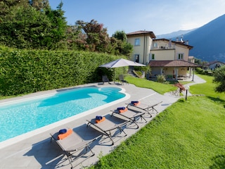 Ferienhaus Laglio Außenaufnahme 1