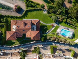 Ferienhaus Laglio Außenaufnahme 2