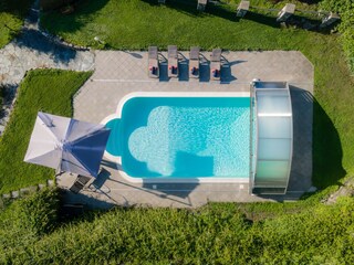 Ferienhaus Laglio Außenaufnahme 4