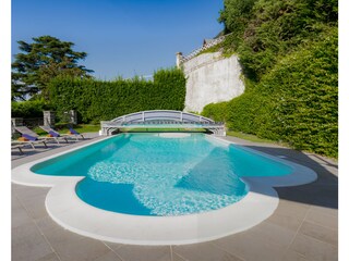 Ferienhaus Laglio Außenaufnahme 12