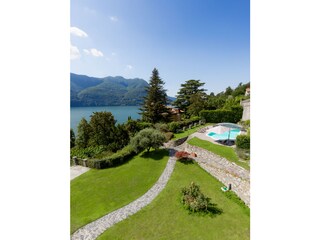 Ferienhaus Laglio Außenaufnahme 13