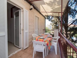 Appartement Supetar Buitenaudio-opname 2