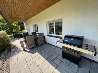 Terrasse mit Grill