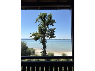 Blick vom Balkon