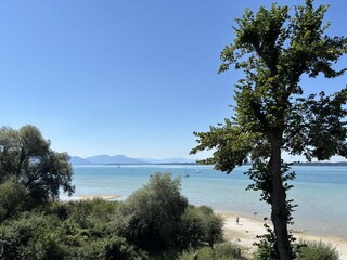 Blick vom Balkon nach links
