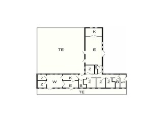 Maison de vacances Læsø Plan d'étage 41
