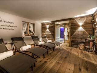 Neuer Wellnessbereich Hüttensauna und Infrarotkabine