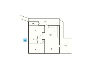 Casa de vacaciones Sønderballe Plano de planta 41
