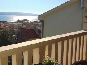 Apartments Villa Angela - Studio Apartment with Terrace and Sea View (Angela) - Baška Voda - image1