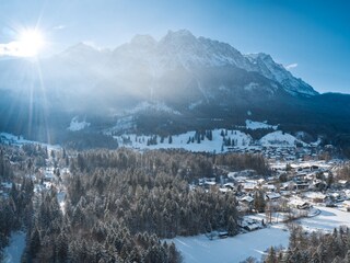 Grainau im Winter - Zugspitzerei