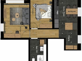 Ferienwohnung Mittenwald Grundriss 38