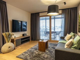 Wohnzimmer mit Smart-TV