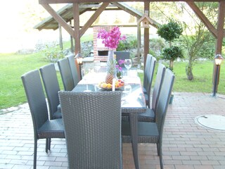 überdachte Terrasse