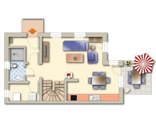 Erdgeschoss Sanderling