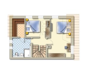 Obergeschoss Sanderling