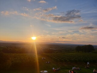 Heuberg: Blick in die Vogesen