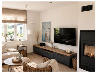 Wonzimmer mit Smart TV