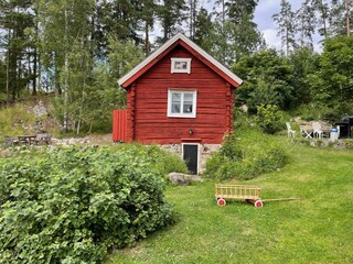 Ferienhaus Laxne Außenaufnahme 6