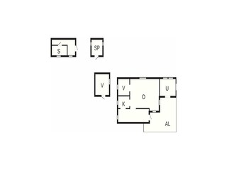 Vakantiehuis Hölö Grondplan 37